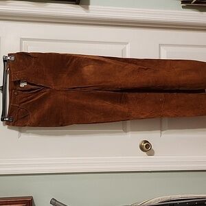 Suede copper sz 8 Lew magram jeans